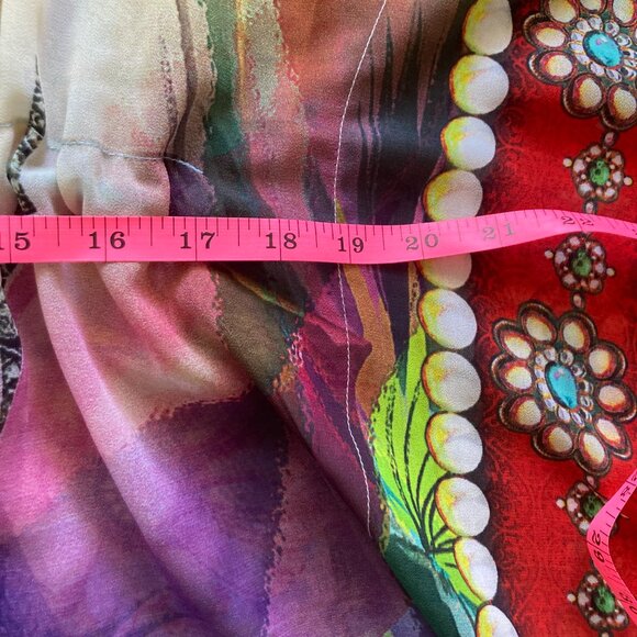 Akaru Dubai Sheer Size S-L Kaftan Cover Up Dress - Picture 6 of 7